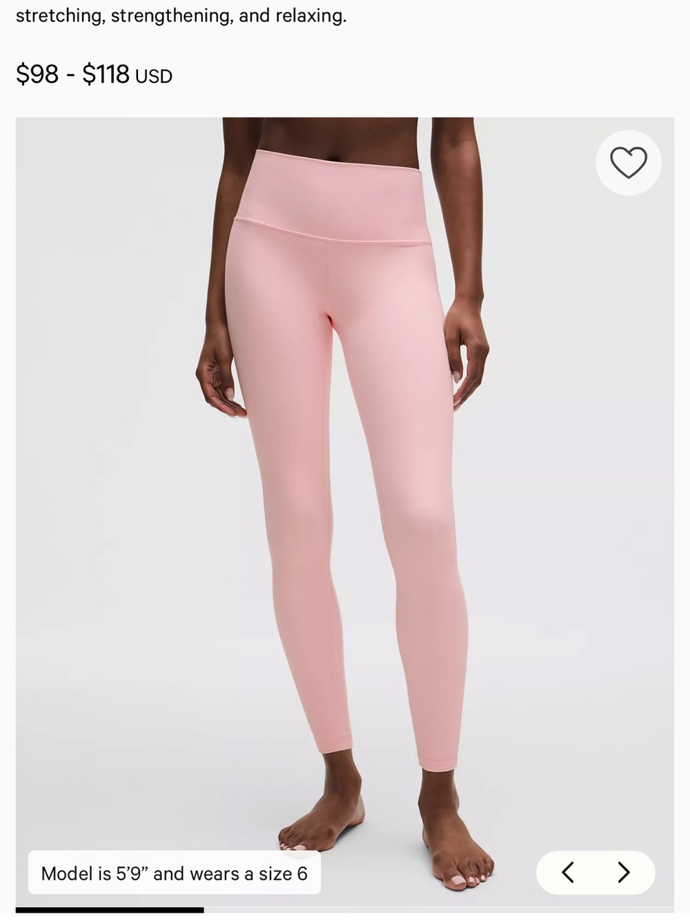 lululemon Align™ High-Rise Pant 28 size 4